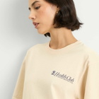 Sporty & Rich Women's Lion Health T-Shirt in Cream