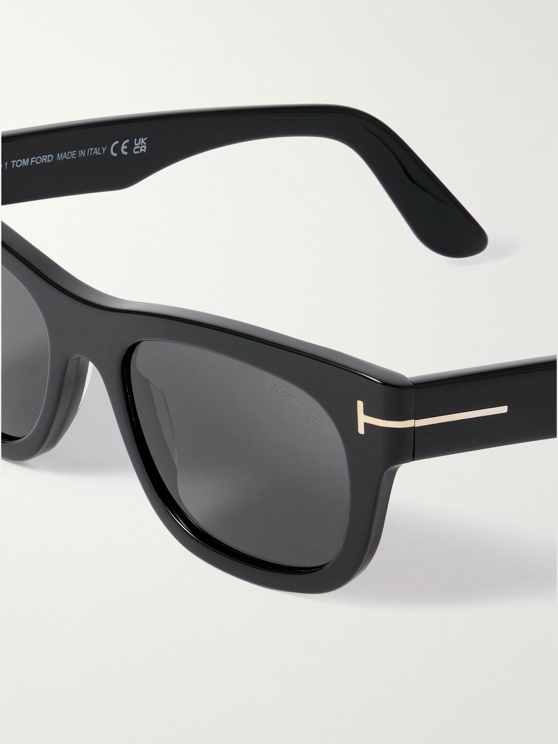 TOM FORD - Marshall Rectangular-Frame Acetate Sunglasses