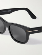 TOM FORD - Marshall Rectangular-Frame Acetate Sunglasses