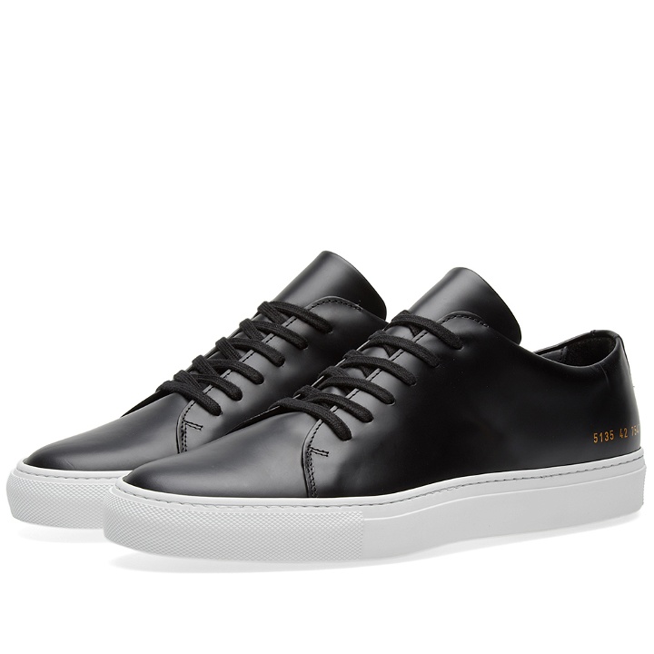 Photo: Common Projects Court Low Boxed Leather
