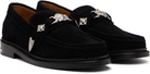 Toga Virilis SSENSE Exclusive Black Metal Loafers