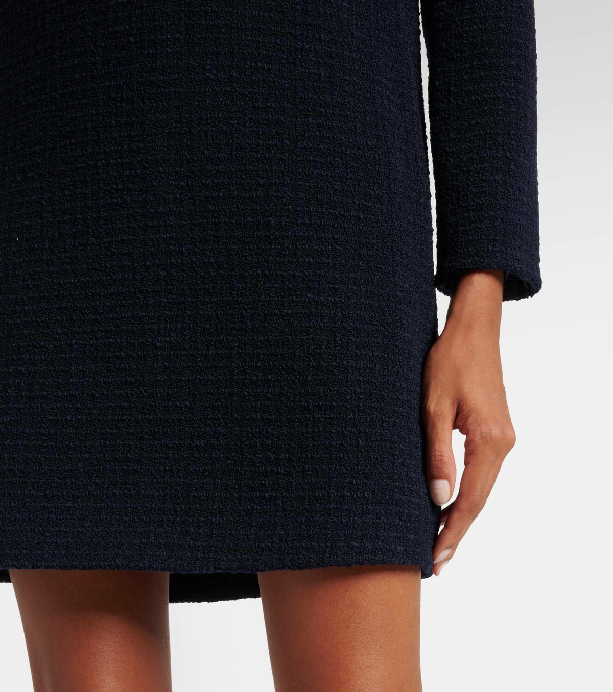 ワンピース GUCCI BOUCLE WOOL DRESS GG wool bouclé jacquard dress in ivory and camel | GUCCI® US