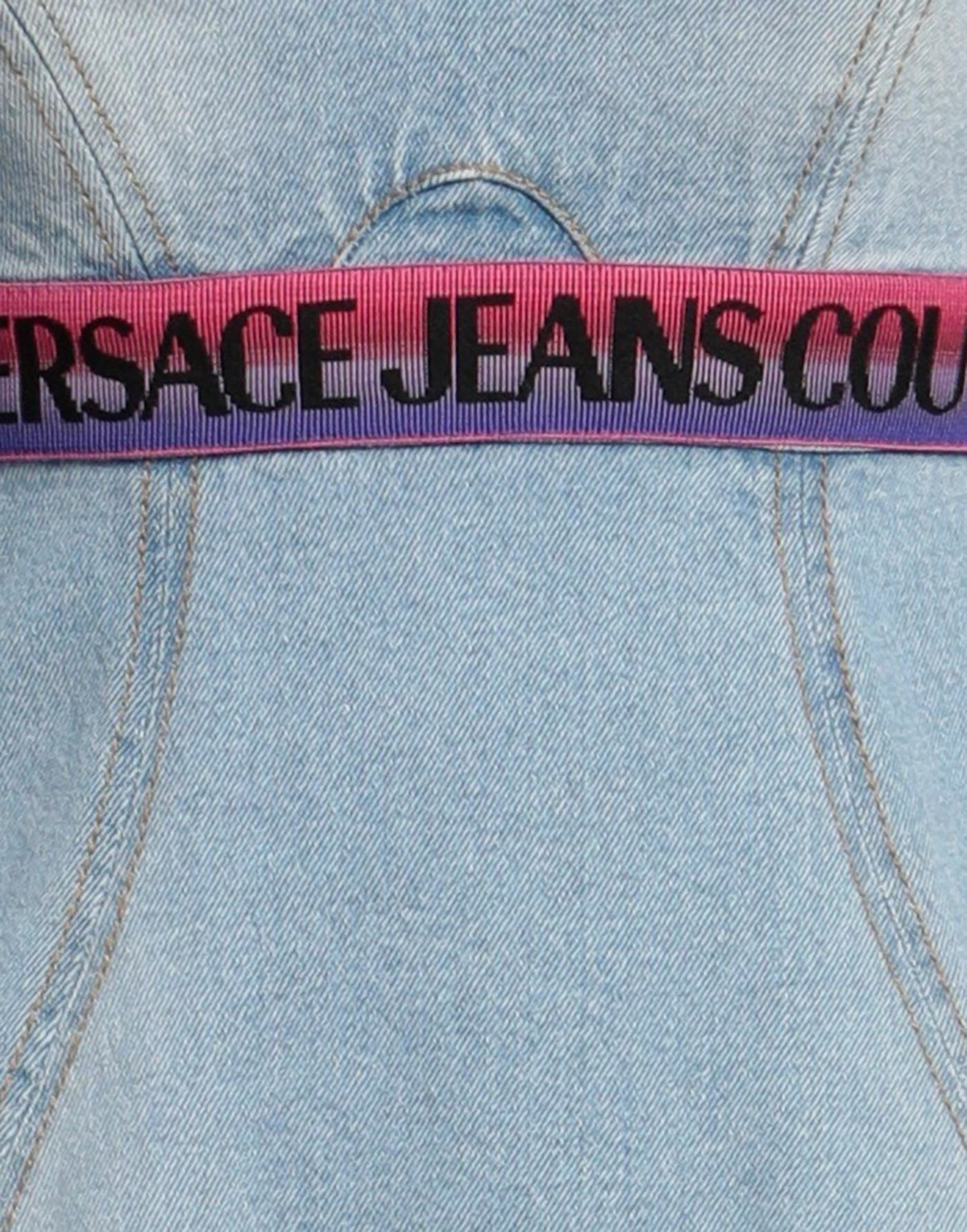 Versace Jeans Couture Womens Mini dress in Blue