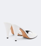 JUDE Hew leather mules