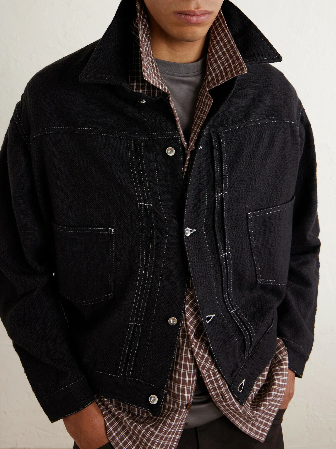 Story mfg. - Sundae Cotton Jacket - Black