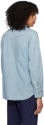 Levi's Blue Western Denim Shirt