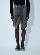 Rick Owens Slivered Midi Skirt
