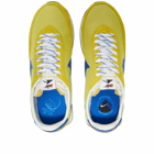 Nike Men's Waffle Trainer 2 SD Sneakers in Yellow Strike/Hyper Royal