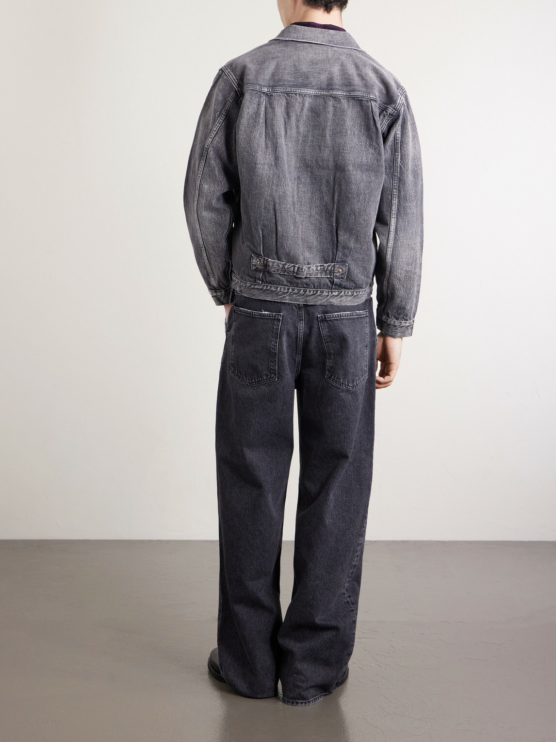 FULLCOUNT - Type 1 Dartford Selvedge Denim Jacket - Gray
