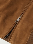 Altea - Suede Bomber Jacket - Brown