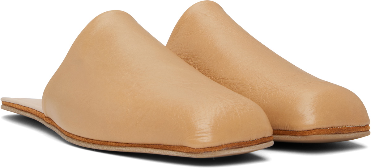 OUR LEGACY Beige Cigarr Slippers