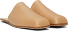 OUR LEGACY Beige Cigarr Slippers