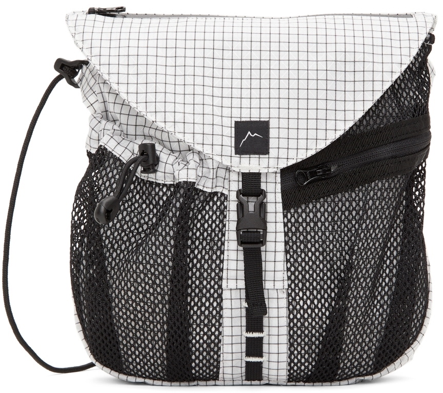 CAYL White Seorak 5 B Grid Mesh Pouch