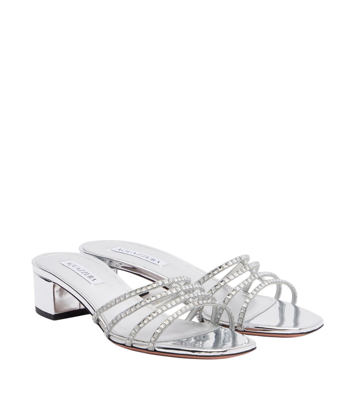 Photo: Aquazzura Sensation embellished leather sandals