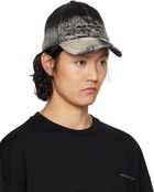 Feng Chen Wang Black & White Gradient Baseball Cap