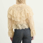 RIXO Women's Faryn Top in Vintage Cream