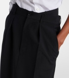 Junya Watanabe Pleated midi skirt