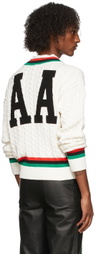 Denim Tears Off-White Cable Knit Sweater