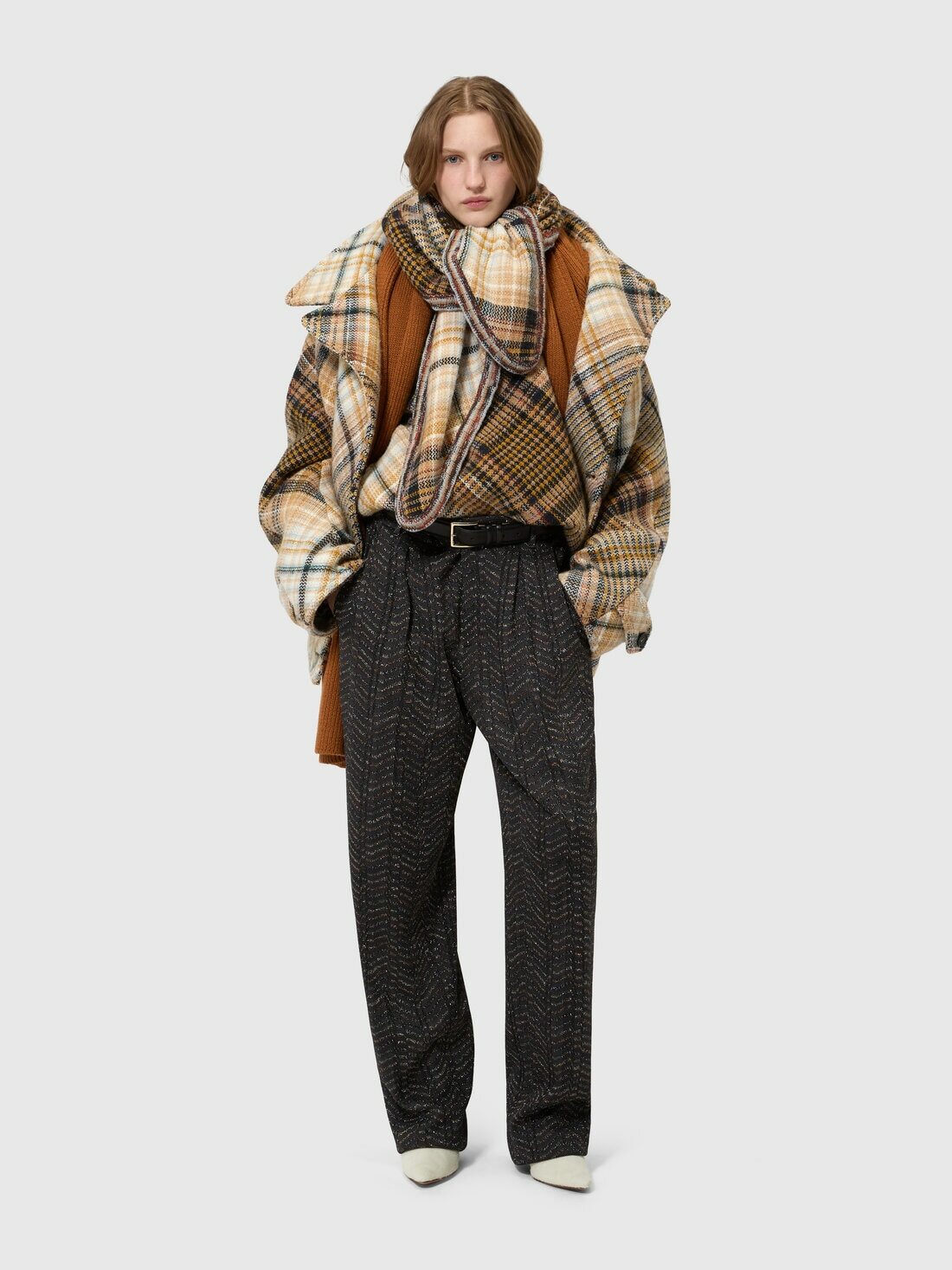 Missoni - Double-breasted raglan jacket, Women, Multicoloured