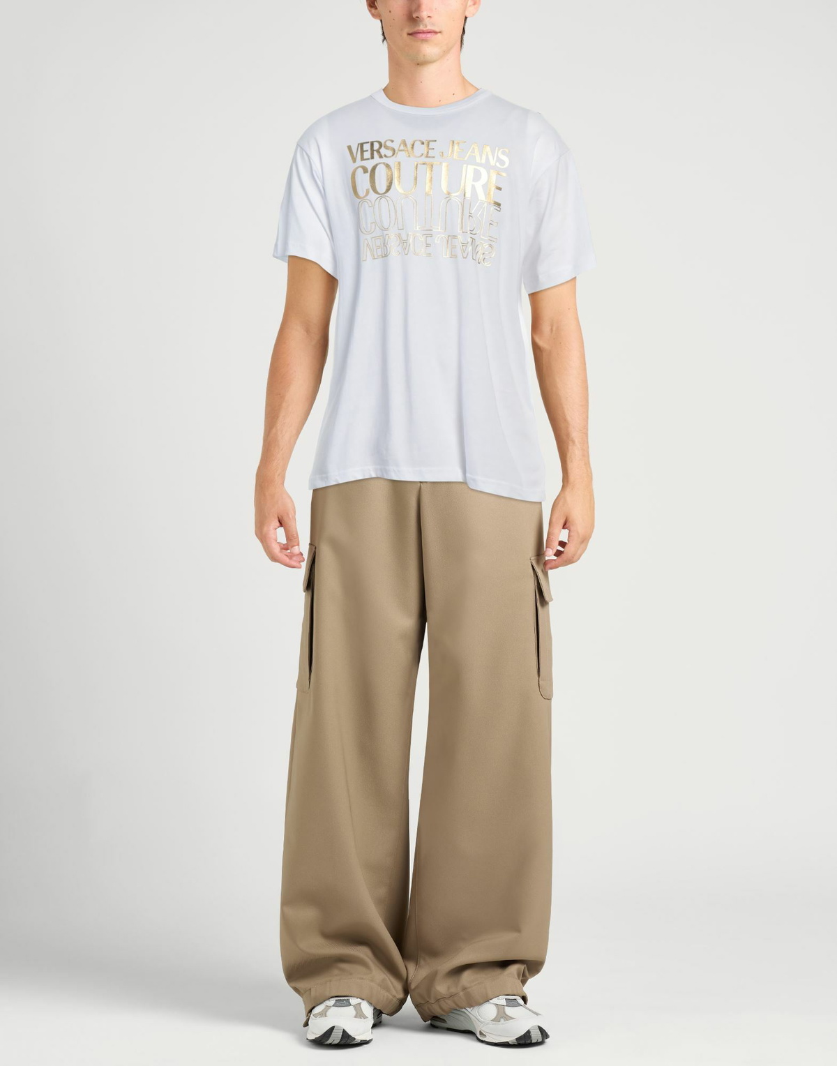 Versace Jeans Couture Mens T-shirt in White