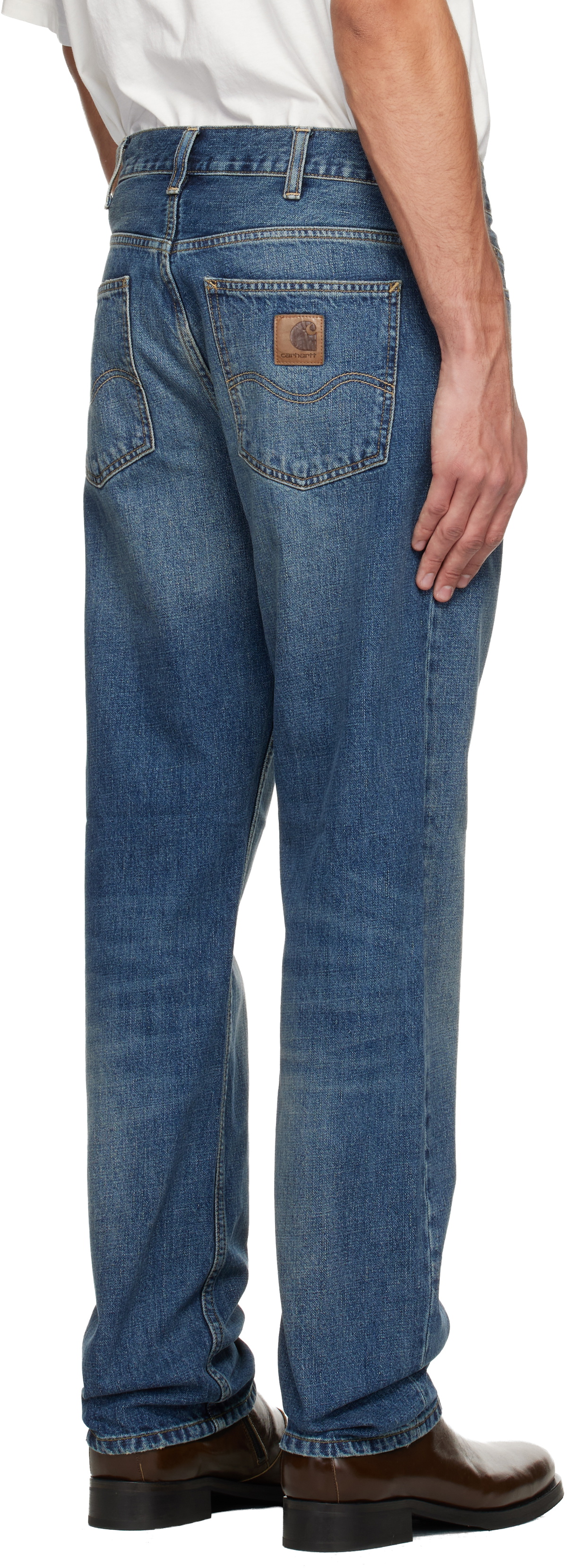 Carhartt Work In Progress Blue Marlow Jeans Carhartt WIP