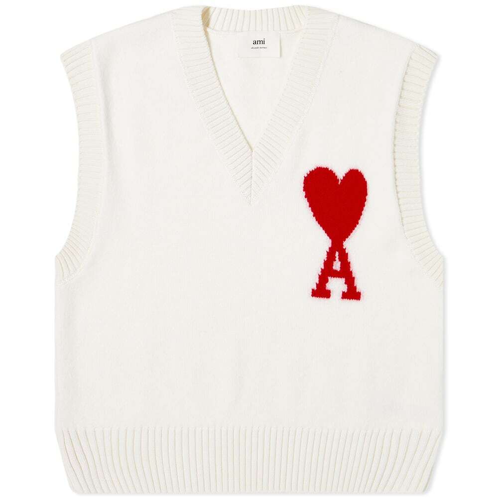 AMI ADC Big Sleeveless Sweater AMI
