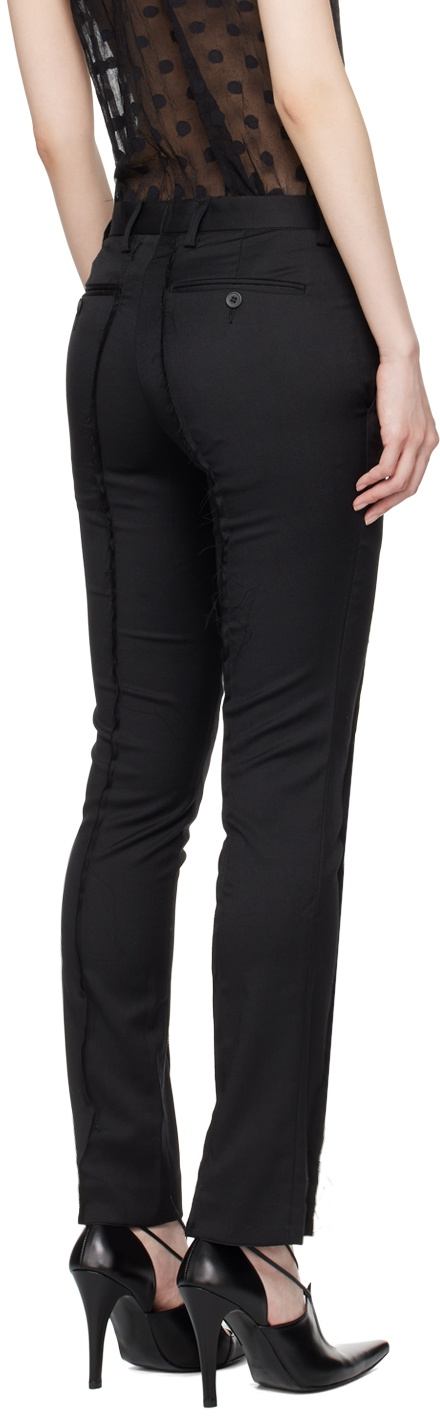 HODAKOVA Black Pinched Seam Trousers