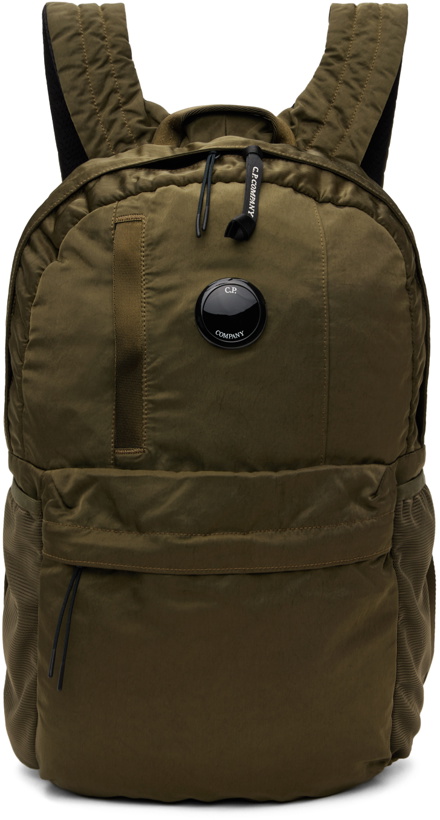 Photo: C.P. Company Khaki Nylon B Backpack