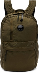C.P. Company Khaki Nylon B Backpack