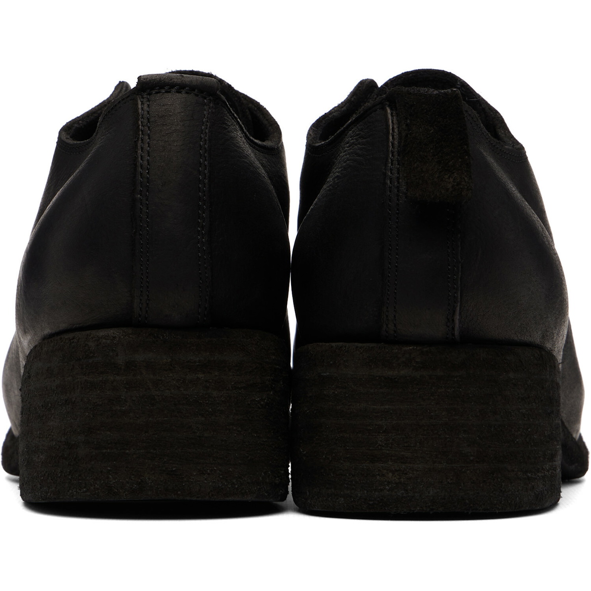 Guidi Black PL10L Derbys