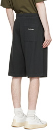 Acne Studios Black Sweat Shorts