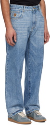 Billionaire Boys Club Blue Astro Jeans