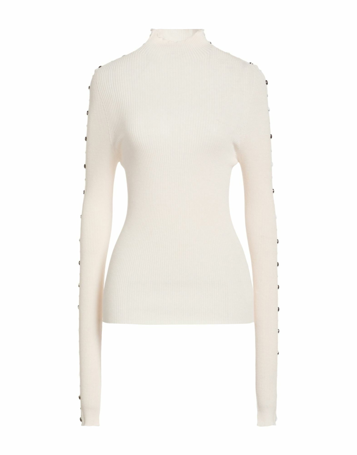 Laneus Womens Turtleneck Cream