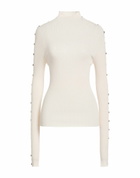 Laneus Womens Turtleneck Cream