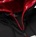 Moncler Grenoble - Logo-Appliquéd Tech-Jersey Hooded Jacket - Men - Black