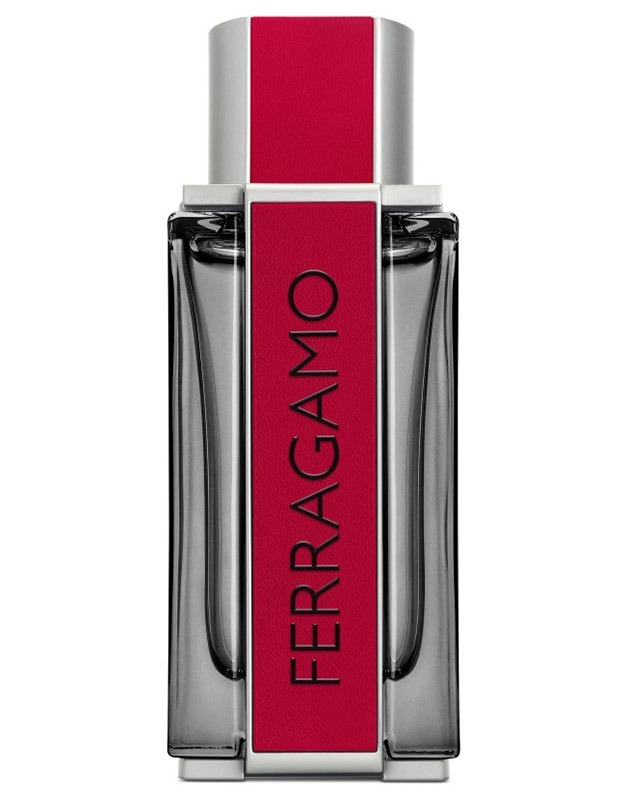 Photo: Salvatore Ferragamo Mens Red Leather EDP Spray 3.4 oz Fragrances 8052464896028