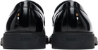 BOSS Black Strap Polished Loafers