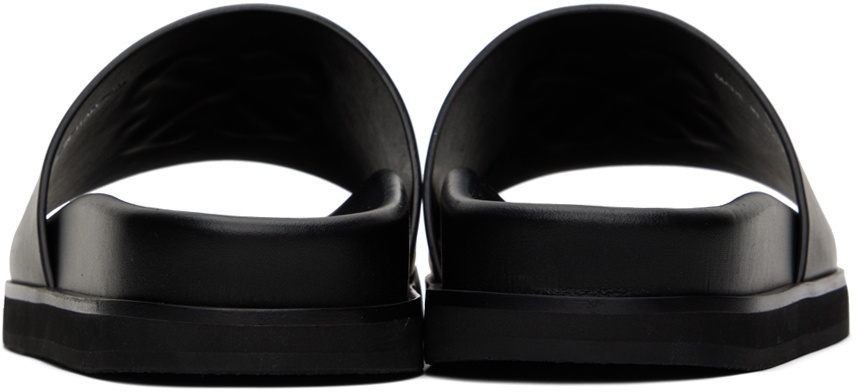 ＊OFF WHITE＊ Cloud Arrow Leather Slides Off-White Women's Cloud Arrow Sliders in Black Off-White