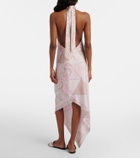 Pucci Occhi silk twill maxi dress