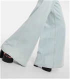Nina Ricci High-rise flared jeans