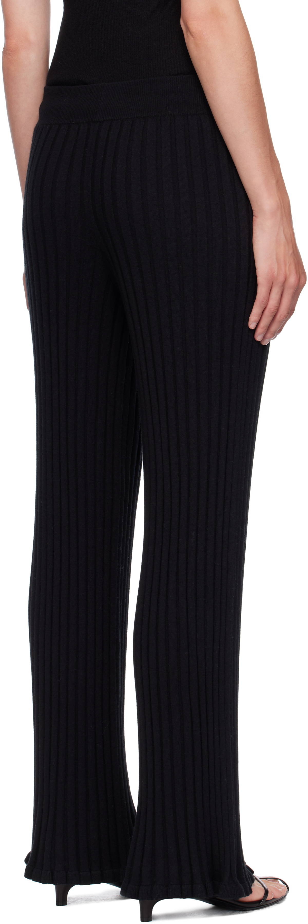 LISA YANG Black Eveline Trousers