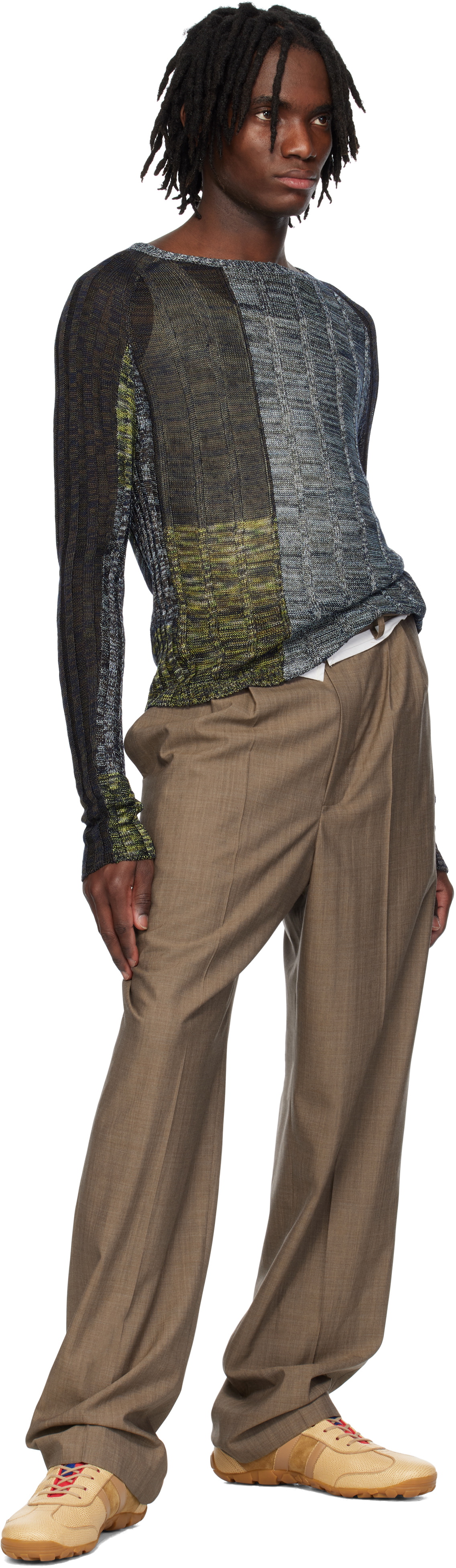 Eckhaus Latta Multicolor Symphony Sweater