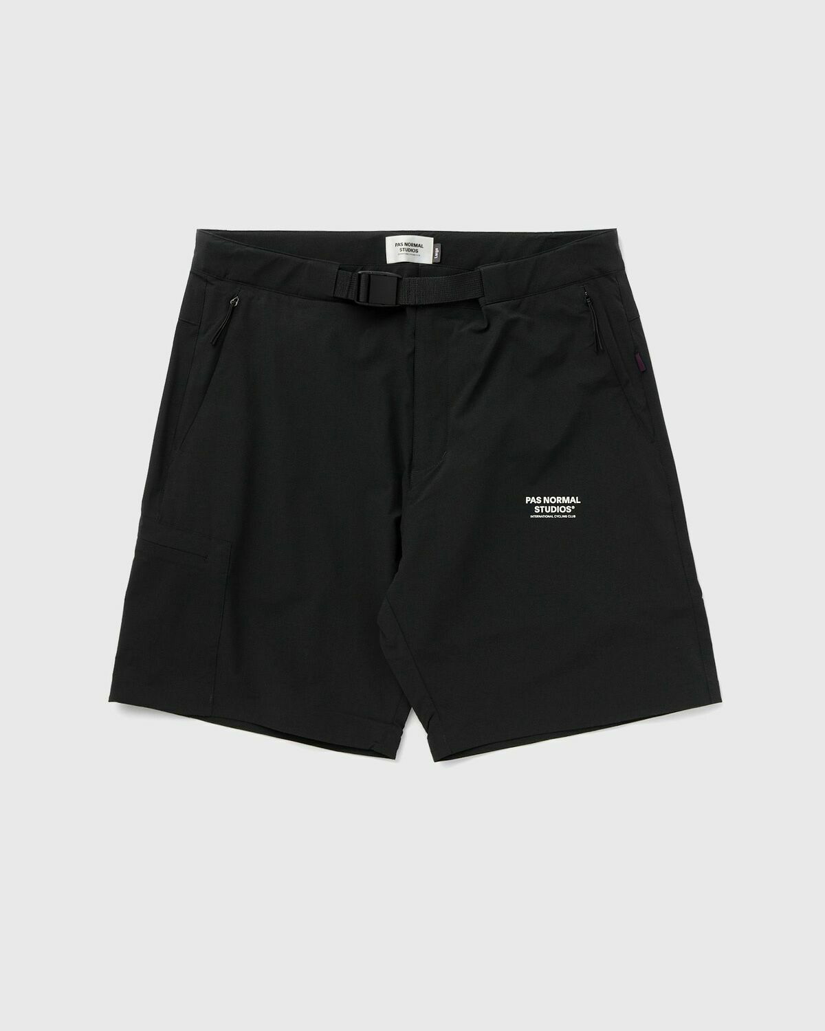 Pas Normal Studios Off Race Shorts Black Casual Shorts Pas