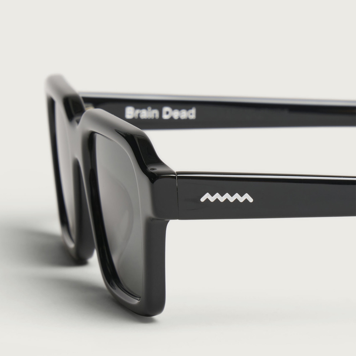 AKILA x Brain Dead Staunton Sunglasses in Black