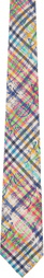 Vivienne Westwood Multicolor 8.5cm 'Graffiti Orb' Tie
