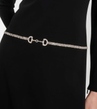 Gucci Horsebit embellished jersey maxi dress