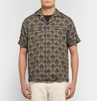 Saturdays NYC - Camp-Collar Printed Tencel Shirt - Men - Black