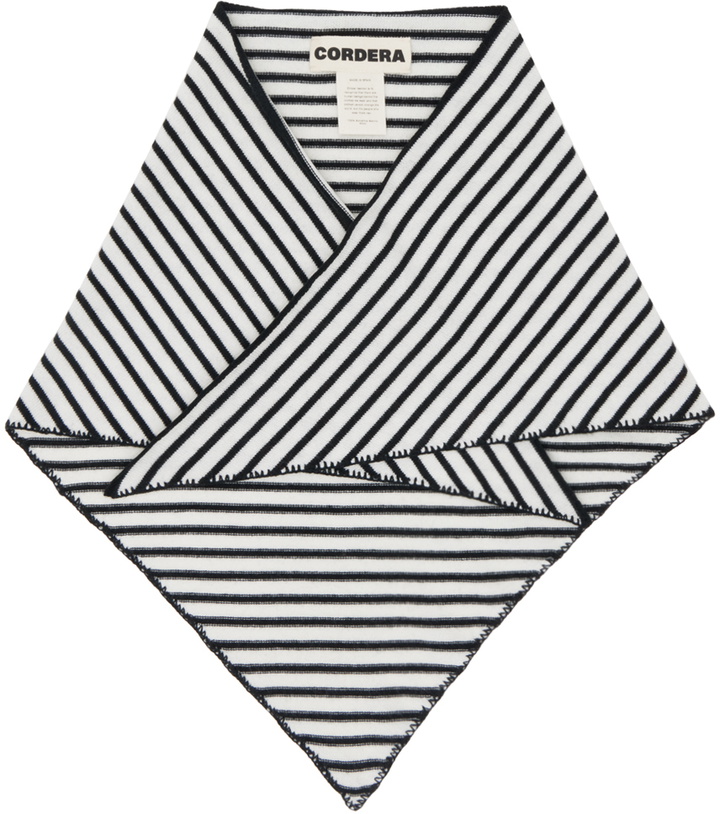 Photo: Cordera Black & White Merino Wool Bandana