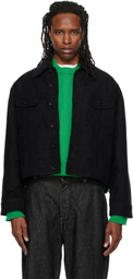 Studio Nicholson Black Cropped Jacket