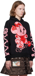 Chopova Lowena Black Teddy Bear Hoodie